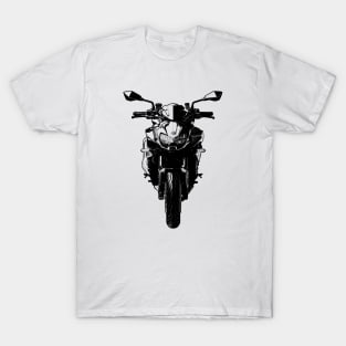 Z H2 Bike Front View Sketch Art T-Shirt